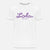 Lola Tshirt - White/Purple