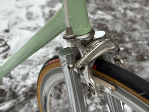 Modern fixie with classic Campagnolo parts