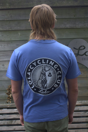 New Lola Cycling Club T-Shirt Blue