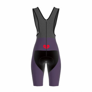 Lola Bib Shorts Purple – Women