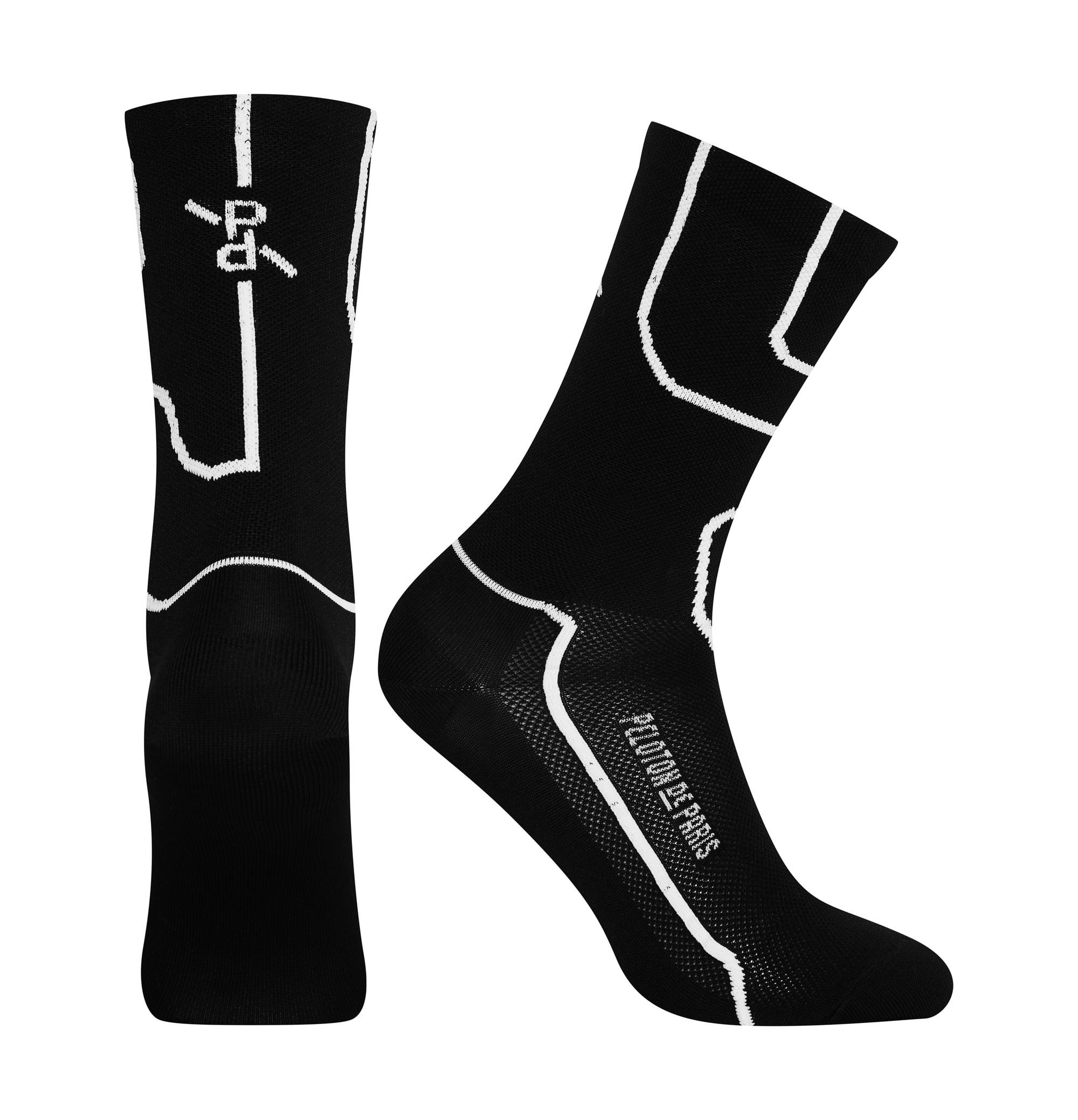 Tron Prolen Cycling Socks | Black
